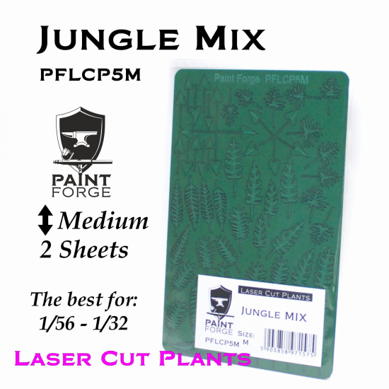 Paint Forge: Jungle Mix Tropikalna Zieleń do Dioram i Makiet